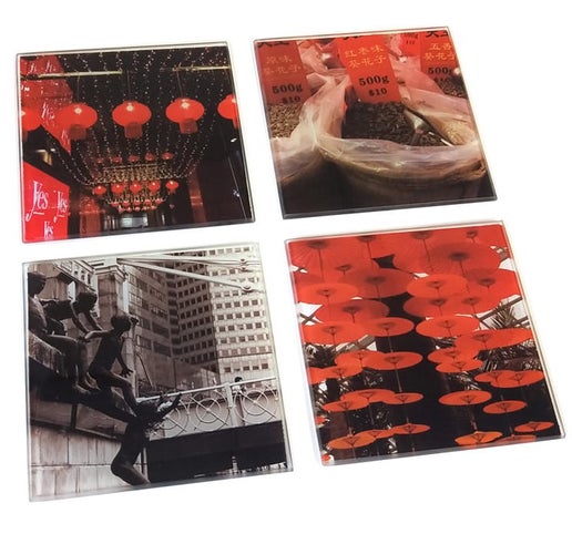 Coaster Glass Square