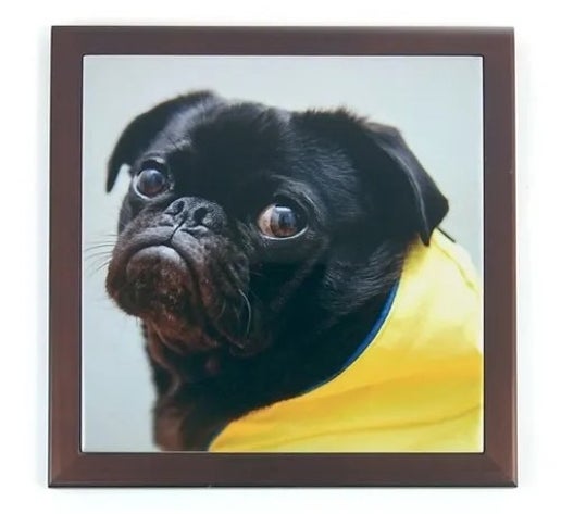 Tile With Wood Frame 200mm x 200mm