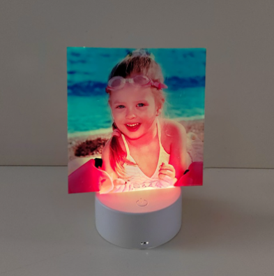 LED Lamp with RGB Colour & Remote