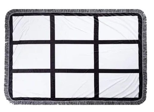 Plush Blanket Throw - 9 Panel