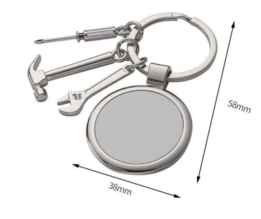 Mini Tools Metal Keyring